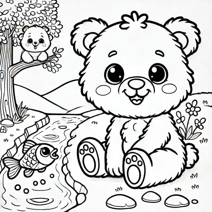 Animal coloring pages free for kids