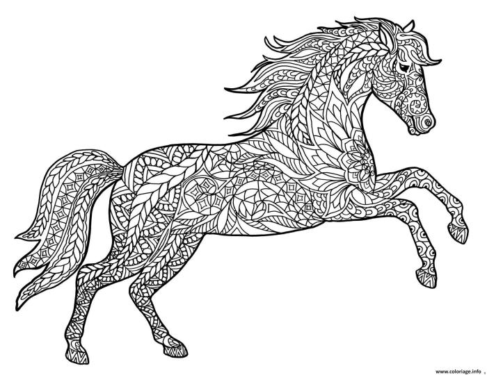 Animal complex coloring pages