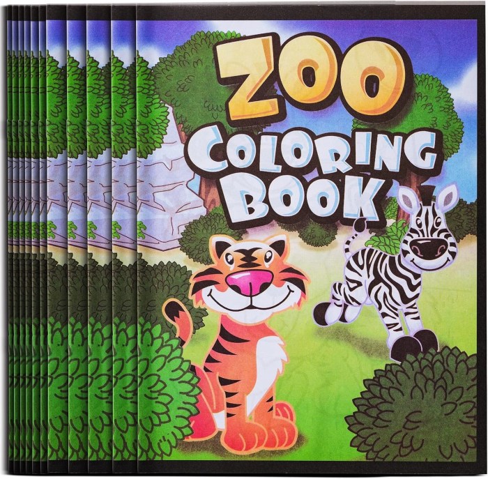 Animal related with logo coloring books