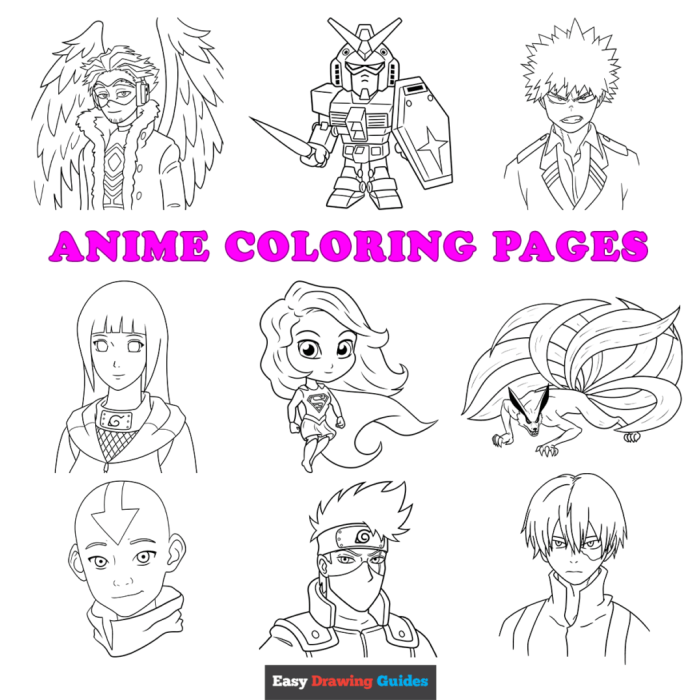 Digital anime coloring book png