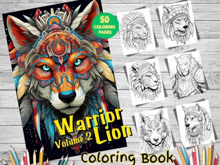 Animal fantasy coloring book