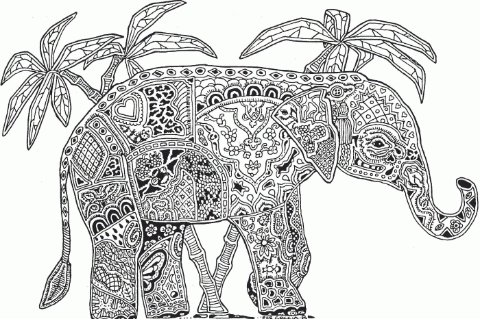 Coloring Pages Abstract Animals A Comprehensive Guide