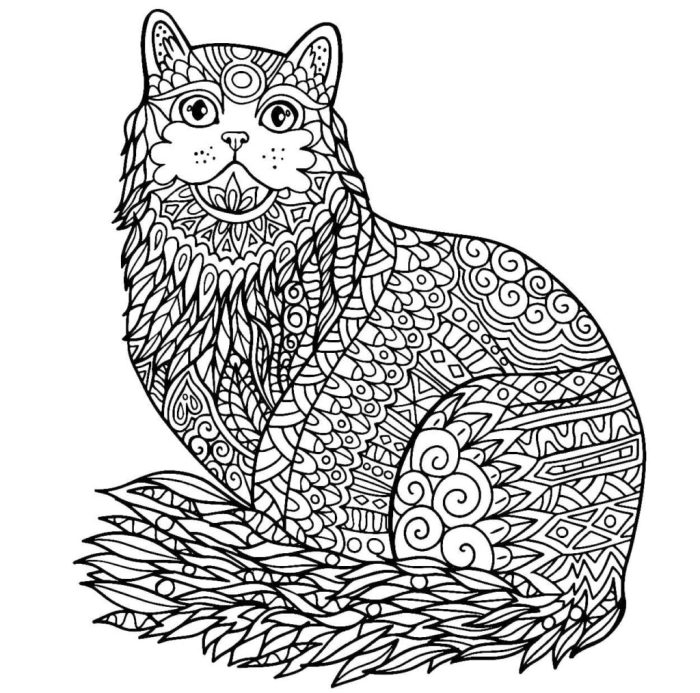 Coloring Pages Hard Animal Patterns