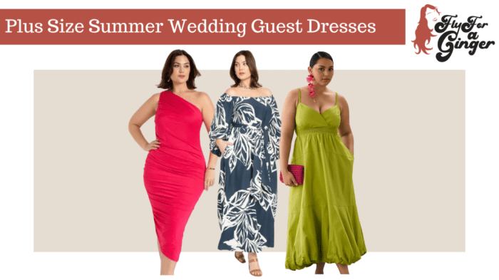 Plus size dresses for a summer wedding guest