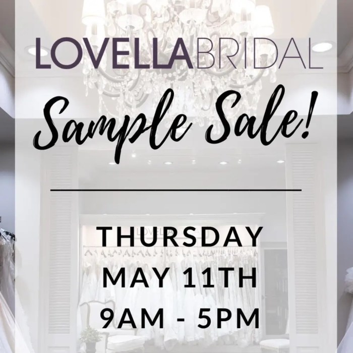 New york wedding dress sample sale