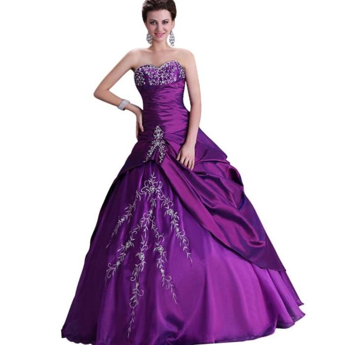 Plus Size Purple Wedding Dresses A Style Guide