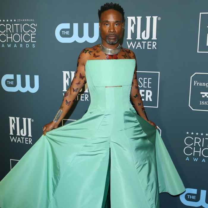 Billy porter wedding dress