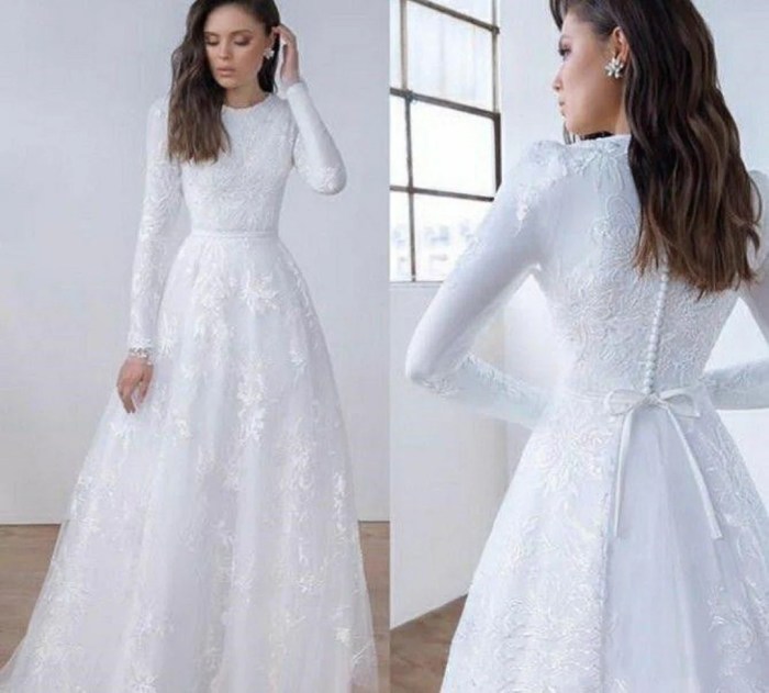 Long Sleeve Modest Wedding Dresses A Guide