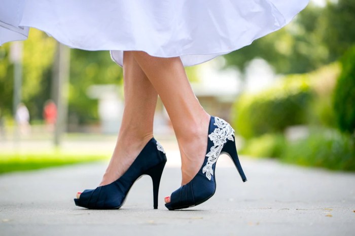 Navy Blue Dress Shoes for Wedding