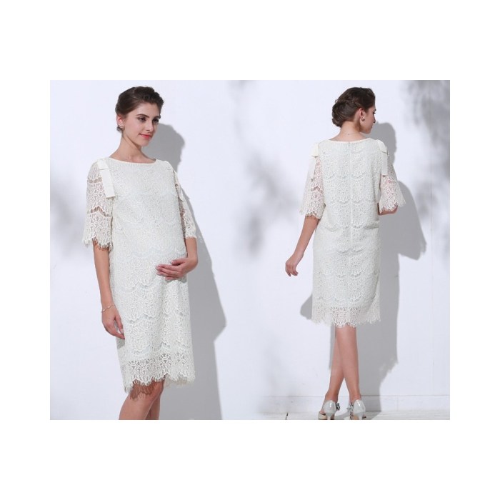 Nursing dress for wedding