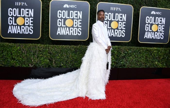 Billy porter wedding dress